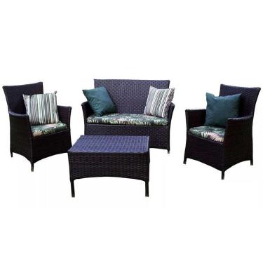 Imagem de Jogo 4 Cadeira E Mesa Vênus Trama Original Pedra Ferro