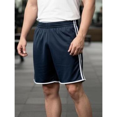 Imagem de Bermuda Premium Futebol Listra Lateral Esportiva Casual Fit-Masculino