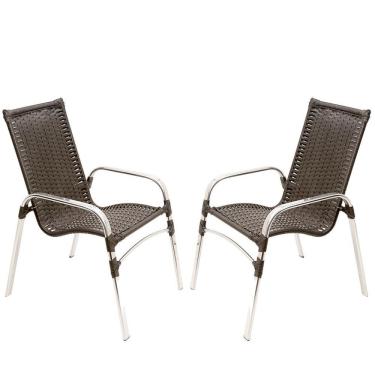 Imagem de 2 Cadeiras Emily Tabaco