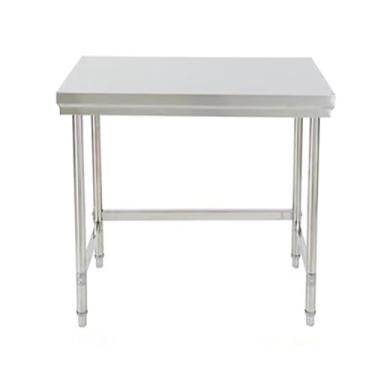 Imagem de Mesa de preparação de alimentos de aço inoxidável, mesas de trabalho e estações de trabalho comerciais, mesa de preparação de trabalho para mesa utilitária de restaurante doméstico (50 x 50 x 80 cm