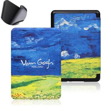 Imagem de Yzlvigrous Capa para Kindle Paperwhite 12th/Coloroft Signature Edition 1ª Geração 2024, Tampa Traseira de TPU Macia de 7 Polegadas com Sono/acordamento Automático, Modelo: SA568B/SA569P/SA59CP