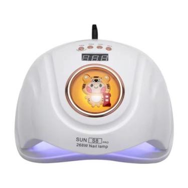 Imagem de Máquina Secadora de Unhas 268W LED/UV Temporizador Base Removível Disp