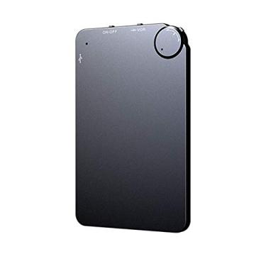 Imagem de Gravador de Voz Ultra-fino K2 Portátil 16GB Digital Áudio com Ativação por Dictáfono Profissional Reprodutor MP3