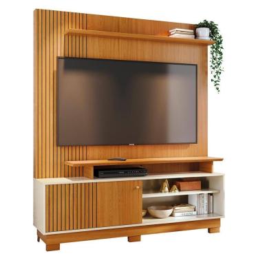 Imagem de Estante Home Theater Ares para TV até 65” com Pés - Madetec