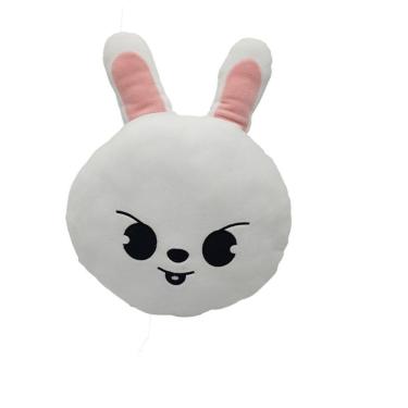 Imagem de Boneca de brinquedo de pelúcia White Rabbit 37 cm Anime para crianças e colecionadores