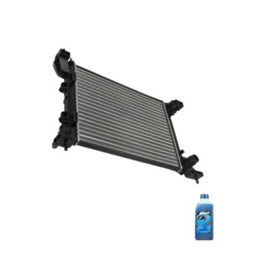 Imagem de Kit Radiador Uno/Palio 1.0/1.4 Vivace Mobi 16> + Aditivo Radiador Visconde RV Cool Azul