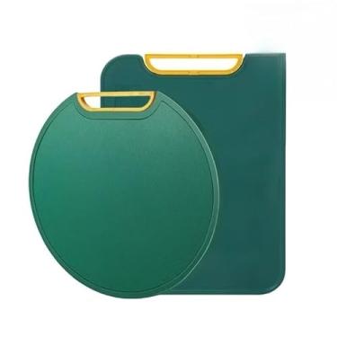 Imagem de Tábua de Corte Retangular Antibacteriana À Prova De Mofo Com Alça Anti-rachaduras Cozinha(KIT,2 PCS)