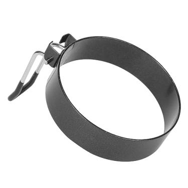 Imagem de ZAWELIYO Anel de Ovo de Aço Inoxidável Antiaderente Molde de Ovos Fritos Fácil de Limpar para Cozinha Familiar Cozinhar 3,0x0,8in para Amantes do café da manhã