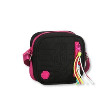 Imagem de Bolsa Luluca Feminina Juvenil Bolsa de ombro Moderna - Clio, Preto