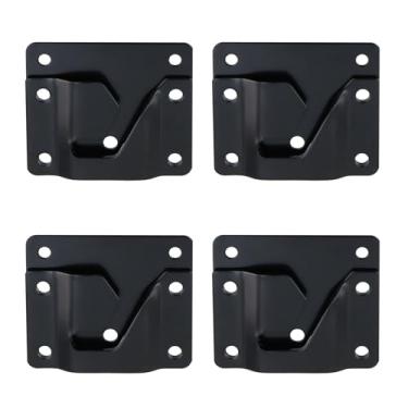 Imagem de Wealrit 4 peças de conectores de sofá seccionais universais clipes de sofá conectores de sofá suporte para móveis, poltrona reclinável, cadeira para fazer fixação de metal para sofá interligado