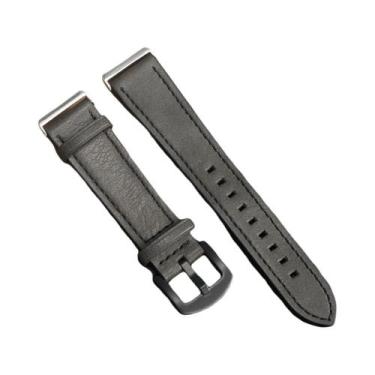 Imagem de Pulseira De Couro Para Relógio Esportivo Samsung Galaxy Fit 3, Acessór