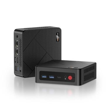 Imagem de BOSGAME Mini PC E4, Dual Gigabit LAN Ryzen 5 3550H Win 11 Pro Computador de mesa pequeno, 16GB DDR4 RAM, 1TB NVMe SSD, Dual HDMI, 4X USB, Wi-Fi 5/BT 5.0 - Ideal para negócios, escritório e casa