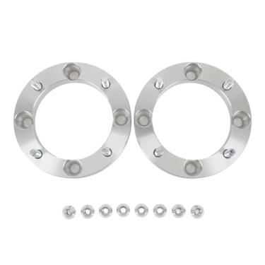 Imagem de Aramox Arruelas de Roda de 1 Polegada, par de Espaçadores de Roda de Substituição para RZR 570 800 XP 900 Sportsman Com Adaptadores de 2 Peças e Acessórios de 8 Peças, Ajuste 4
