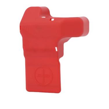 Imagem de Aramox Tampa do Terminal Bateria, Material ABS OEM de Cor Vermelha 68164628AA Substituição para 1500 2500 3500 2013 2021 Positivo Pós -capa de Proteção Elétrica Automotiva Parte