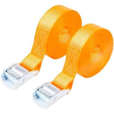 Imagem de Cinta de Amarração 5 Metros 250kg BT383 – Kit com 2 Unidades, Fita Resistente para Carga, Transporte e Fixação