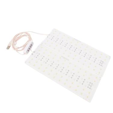 Imagem de YWBL-WH Painel de Luz LED para Cultivo 20W Regulável Com Temporizador 24H, Luz Ultrafina de Alumínio para Plantas Internas para Orquídeas, Tomates, Suculentas, Germinação de Sementes