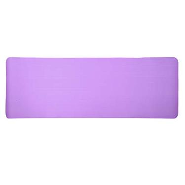 Imagem de KIMISS Almofada de Ioga NBR Alongada - Almofada Multifuncional Antiderrapante para Exercícios de Fitness, 183 X 61 X 1 Cm, Suporte Confortável para Ioga, Ajoelhar e Atividades Ao Ar Livre (Roxo