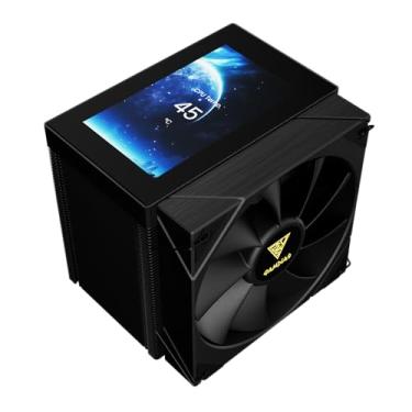 Imagem de Air Cooler Gamdias Boreas M2-61L Preto com Tela 4.3” IPS LCD Customizável 6 Heatpipes