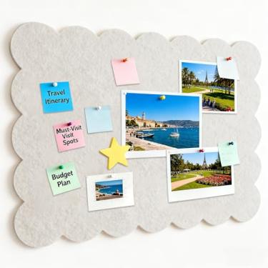 Imagem de Keesany Organizador de parede atualizado com suporte adesivo forte, ferragens opcionais e corda de pendurar, suporte de armazenamento multiuso para banheiro, cozinha, quarto e escritório (90 x 60 cm