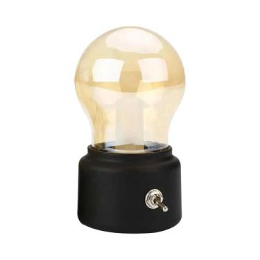 Imagem de Luz Noturna LED Com Carregamento USB Em Forma De Lâmpada Retrô Para Qu