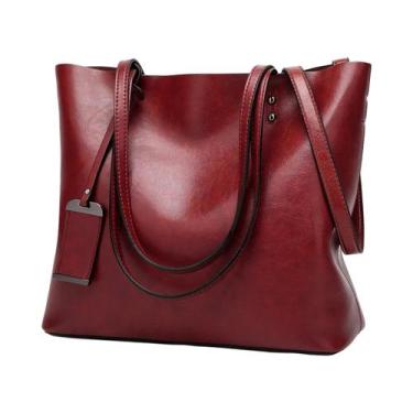 Imagem de Bolsa Mensageiro Vintage De Grande Capacidade Para Homens, Bolsa De Om