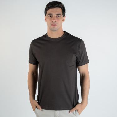 Imagem de Camiseta Aramis Básica Marrom-Masculino