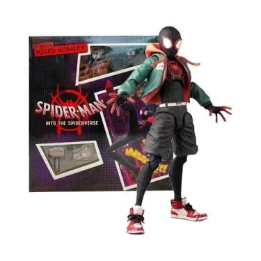 Imagem de Figura De Ação Do Homem-Aranha Gwen Peter Miles Morales, Brinquedo De 