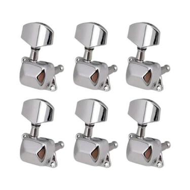 Imagem de Tarraxas De Afinar Para Guitarra Elétrica E Acústica, Tipo Semi-fechad