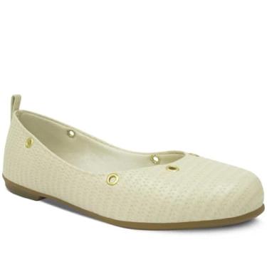 Imagem de Sapatilha Clássica Infantil 28ao36 Menina Boneca 02.49J (Off White, BR, Criança de 4 a 8 anos, Numérico, 32)