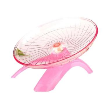 Imagem de Roda De Exercício Silenciosa Em Forma De Disco Voador Para Hamsters, R