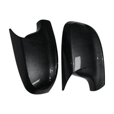 Imagem de Capa Para Espelho Lateral De Carro, Preto Brilhante/Padrão De Carbono, Capa Para Espelho Retrovisor, Compatível Com BMW X3 F25 X1 E84 2010-2013(Carbon Look)