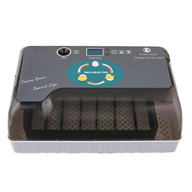 Imagem de U5GAAALPPQ9 Incubadora de ovos digital totalmente automática para varredura de 4 a 35 LEDs, controle automático de temperatura adequado para codornizes de frango e pato.
