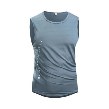 Imagem de Camiseta De Corrida Masculina De Secagem Rápida Em Malha Respirável, R