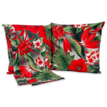 Imagem de Kit Cama Posta Queen Size Peseira Piquet 5 Peças Decoração - Rafaloro 