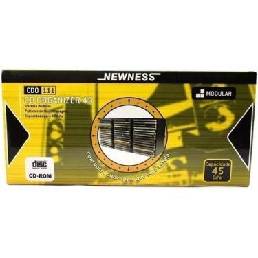 Imagem de Porta CD Modular Organizer Newness p/45 Mídias CD