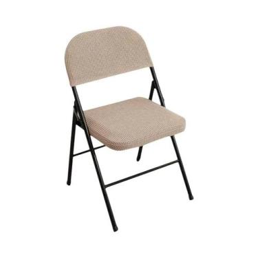 Imagem de Capa Protetora Dobrável De Lã Polar Para Cadeira De Jantar, Durável, A