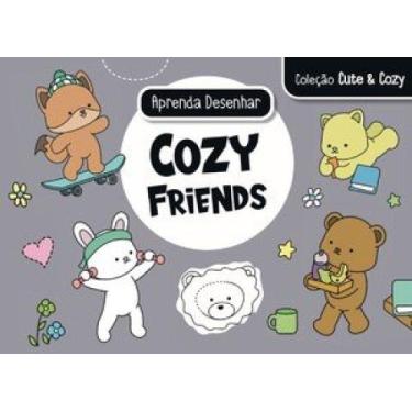 Imagem de Coleção cute & cozy - cozy friends - cinza - PE DA LETRA, 3