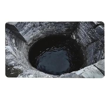 Imagem de Tapete de ilusão 3D | Tapetes de porta antiderrapantes | Tapete de ilusão de furo 3D com design sem fundo, para sala de estar, quarto, cozinha, banheiro, interior, exterior, entrada, porta, escada