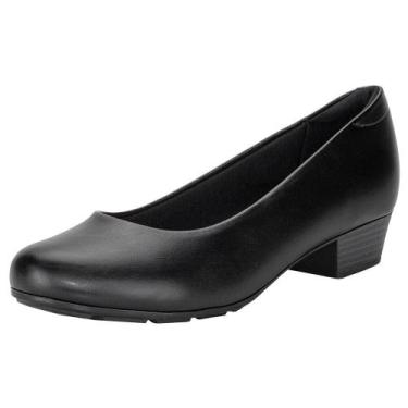 Imagem de Sapato feminino salto baixo modare - 7032400, Preto, 37