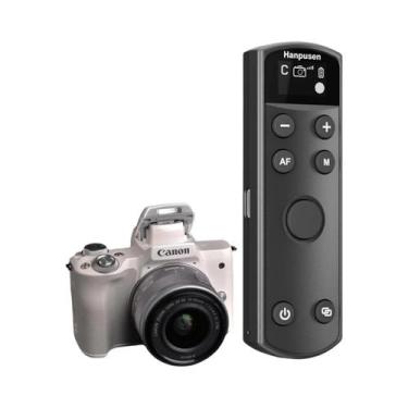 Imagem de Controle Remoto Bluetooth Sem Fio Para Câmeras Canon, Sony, Nikon, Fuj