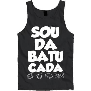 Imagem de Camiseta Samba Batucada Pandeiro Cuíca Agogô Reo Reco Batuqueiro Pagod