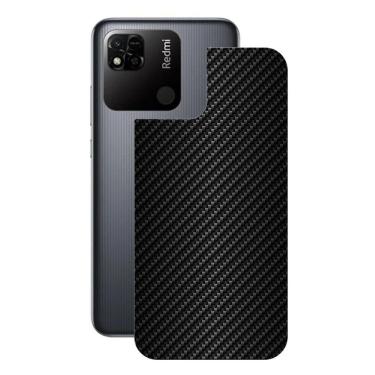 Imagem de Película Para Redmi 10A-Traseira Fibra Carbono Preta-Gshield