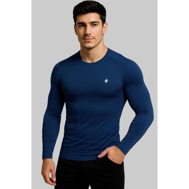Imagem de Camisa Masculina Manga Longa Térmica Proteção UV50 Academia e Corrida-Unissex