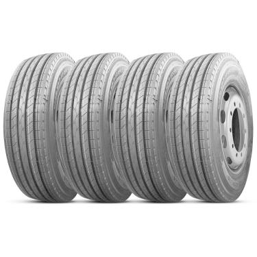 Imagem de Kit 4 Pneu Xbri Aro 17.5 215/75r17.5 135/133j 16pr Ecoplus A2 Liso