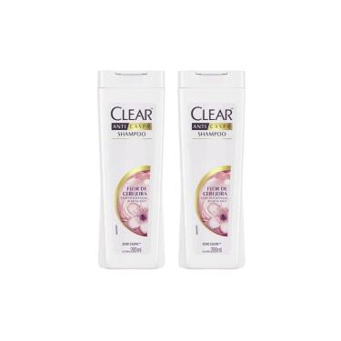 Imagem de Shampoo Clear 200Ml Flor Cereja-Kit C/2Un