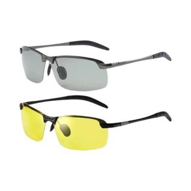 Imagem de Óculos De Sol Fotocromáticos Polarizados UV400 Chameleon Para Direção 