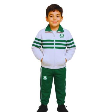 Imagem de Agasalho Infantil Palmeiras Microfibra Forrado Oficial