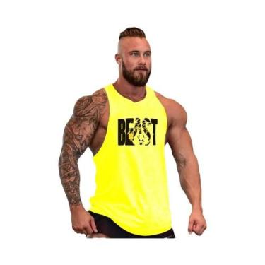 Imagem de Camiseta Regata Masculina Para Musculação, Fitness E Corrida Com Estam