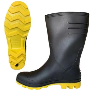 Imagem de Bota de chuva grendene pvc  forrada impermeavel  pega  forte , 40
