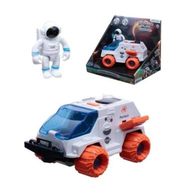 Imagem de Brinquedo Carro Rover Espacial Astronauta Exploração Space - Etitoys